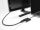 DeLOCK USB Type-C Adapter zu DisplayPort (DP Alt Mode) 8K mit HDR und Power Delivery 60 W