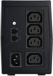 PowerWalker VI 850SE LCD/IEC Unterbrechungsfreie Stromversorgung (USV) Line-Interaktiv 0,85 kVA 480 W 4 AC-Ausgänge