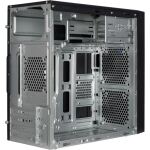 Inter-Tech IT-6505 Retro Micro Tower Schwarz