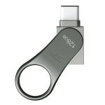 Silicon Power Mobile C80 USB-Stick 128 GB USB Type-A / USB Type-C 3.2 Gen 1 (3.1 Gen 1) Titan