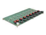 DELOCK M.2 Testboard / 8x M.2 NVMe Key M SSD mit SFF-8643