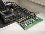 DELOCK M.2 Testboard / 8x M.2 NVMe Key M SSD mit SFF-8643