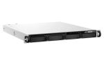QNAP TS-h987XU-RP NAS Rack (1U) Intel Xeon E E-2334 16 GB DDR4 QuTS hero Schwarz, Silber