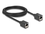 DELOCK Verlängerungsk. Kupplung RJ45 BU/RJ45 BU S/FTP 2m