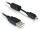 DeLOCK USB 1,83m USB Kabel Schwarz