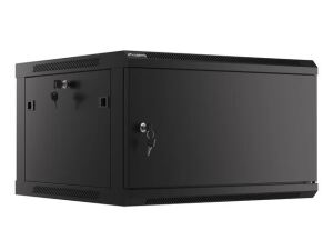 Lanberg WF01-6606-00B Rack 6U Wandmontiertes Regal Schwarz