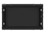Lanberg WF01-6606-00B Rack 6U Wandmontiertes Regal Schwarz