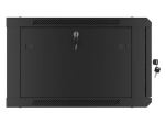 Lanberg WF01-6606-00B Rack 6U Wandmontiertes Regal Schwarz