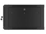 Lanberg WF01-6606-00B Rack 6U Wandmontiertes Regal Schwarz