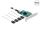 DeLOCK PCI Express x4 Karte zu 4 x SATA 6 Gb/s RAID und HyperDuo - Low Profile Formfaktor