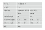Digitus LWL Multimode Patchkabel, OM4, SC / SC