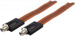 Schwaiger KFF30 531 Koaxialkabel 0,173 m F-Typ Schwarz, Rot