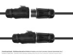Alcasa IC01-20P202 Drahtverbinder S1 - Power (2-pin) Schwarz