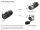 Alcasa IC01-20P202 Drahtverbinder S1 - Power (2-pin) Schwarz