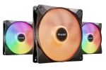 be quiet! LIGHT WINGS LX 140mm PWM 3-Pack Black Computergehäuse Ventilator 14 cm Schwarz 3 Stück(e)