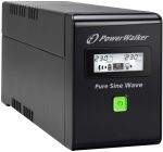 PowerWalker VI 600 SW Unterbrechungsfreie Stromversorgung (USV) Line-Interaktiv 0,6 kVA 360 W 2 AC-Ausgänge