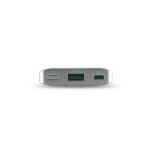 RealPower PB-4000 Fashion Lithium Polymer (LiPo) 4000 mAh Schwarz, Silber