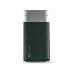 RealPower PB-4000 Fashion Lithium Polymer (LiPo) 4000 mAh Schwarz, Silber