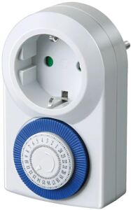 Brennenstuhl 1506160048 Elektrischer Timer Weiß Täglicher Timer