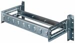 Equip Rails 19, 4HE Din, RAL7035 Grau