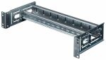 Equip Rails 19, 4HE Din, RAL7035 Grau