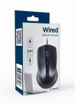 Gembird MUS-4B-01 Maus Büro Beidhändig USB Typ-A Optisch 1200 DPI