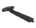 DeLOCK Tragegurt mit Klettverschluss L 710 x B 50 mm schwarz 2 Stück