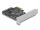 DELOCK 2Port SATA PCI Express Karte Low Profile Formfaktor