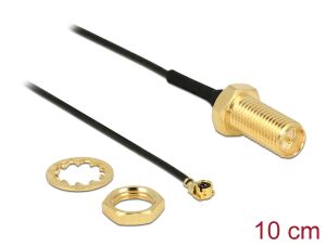 HF Kabel Delock I-PEX -> RP-SMA St/Bu 0.10m zum Einbau
