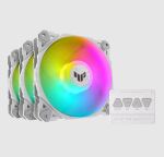 ASUS TUF GAMING TF120 ARGB WHITE EDITION 3IN1...