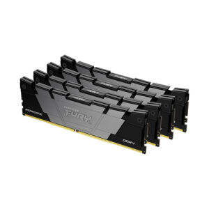 Kingston Technology FURY 64GB 3600MT/s DDR4 CL16 DIMM (4er-Kit) 1Gx8 Renegade Black
