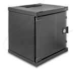 DELOCK 10" Netzwerkschrank 6 HE mit Glastür...