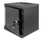DELOCK 10" Netzwerkschrank 6 HE mit Glastür...