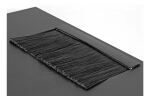 DELOCK 10" Netzwerkschrank 6 HE mit Glastür tiefe 240mm sw