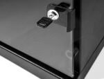 DELOCK 10" Netzwerkschrank 6 HE mit Glastür tiefe 240mm sw