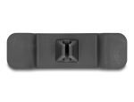 DELOCK Kabelhalter Clip selbstklebend Set 3 Stück schwarz