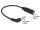 DeLOCK 0.175m 3.5mm/2.5mm Audio-Kabel 0,175 m Schwarz