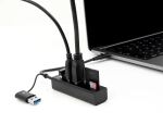 DELOCK 3 Port USB 3.2 Gen 1 Hub + SD undmicro SD Card Reader