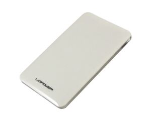 LC-Power LC-25U3-7W Speicherlaufwerksgehäuse Aluminium, Weiß 2.5"
