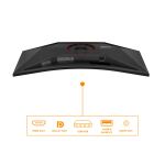AOC G4 CU34G4Z Computerbildschirm 86,4 cm (34") 3440 x 1440 Pixel Wide Quad HD LED Schwarz, Rot