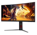 AOC G4 CU34G4Z Computerbildschirm 86,4 cm (34") 3440 x 1440 Pixel Wide Quad HD LED Schwarz, Rot
