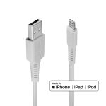 Lindy 31325 Lightning-Kabel 0,5 m Weiß