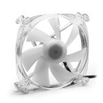Sharkoon Shark Disc PWM Computergehäuse Ventilator 12 cm Transparent 1 Stück(e)