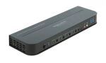 DeLOCK HDMI KVM Switch 4K 60 Hz mit USB 3.0 und Audio
