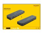 DeLOCK HDMI KVM Switch 4K 60 Hz mit USB 3.0 und Audio