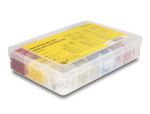 DELOCK Schrumpfschlauch Sortimentsbox 308-teilig farbig