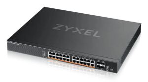 Zyxel XMG2230-28HP Managed L2/L3 2.5G Ethernet (100/1000/2500) Power over Ethernet (PoE) 1U Schwarz