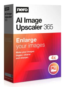 Nero AI Image Upscaler 365 Grafischer Editor 1 Lizenz(en) 1 Jahr(e)