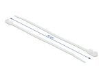 DELOCK Kabelbinder mit Befestigungsöse L 160 x B 4,8 mm weiß