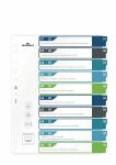 Durable 679527 Tab-Register Leerer Registerindex...